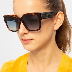 Authentic DIOR ID 2 Dark Havana sunglasses